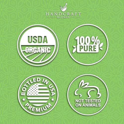 Handcraft Blends Organic Cedarwood Essential Oil - Premium Grade for Diffuser and Aromatherapy - USDA Organic - 1 Fl Oz