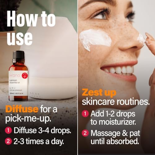 H'ana Sandalwood Essential Oil - 1.02 Fl Oz - for Hair and Skin, Aromatherapy, DIY Soap Making - ClimatePartner Certifie