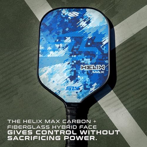 Thermoformed Carbon Fiber Pickleball Paddles for Unmatched Control | Selkirk Sport SLK Helix Pro Pickleball Paddle | Se