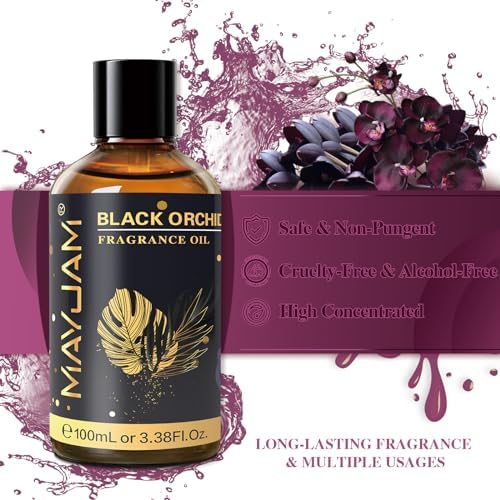 MAYJAM Sandalwood Essential Oil - Pure Fragrance Oil for Diffuser and Soap Candle Making, Ideal for Home and Office, 10