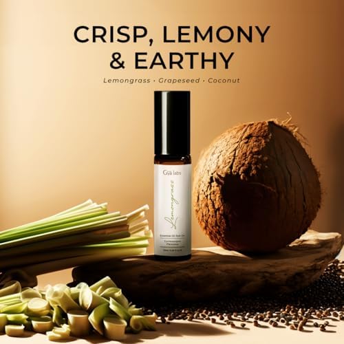 Gya Labs Frankincense & Somali Myrrh Essential Oil Roll On - Convenience - Camping Enthusiasts - Aromatherapy Relief, Cl