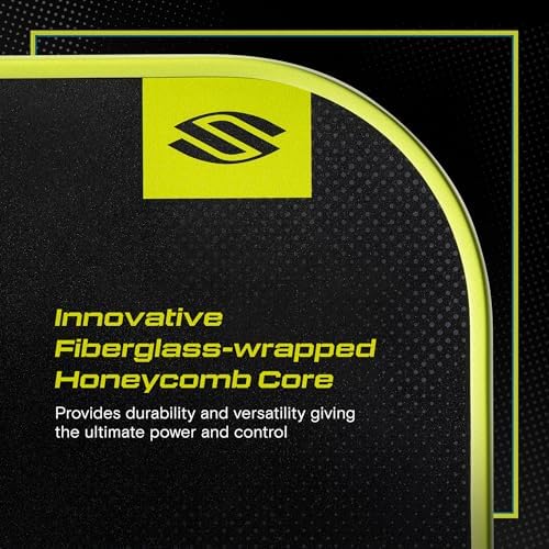 SLK Latitude & Nexus Pickleball Paddles: Graphite Face with SpinFlex Surface for Control and Power | REV-Core+ / SX4 Pol