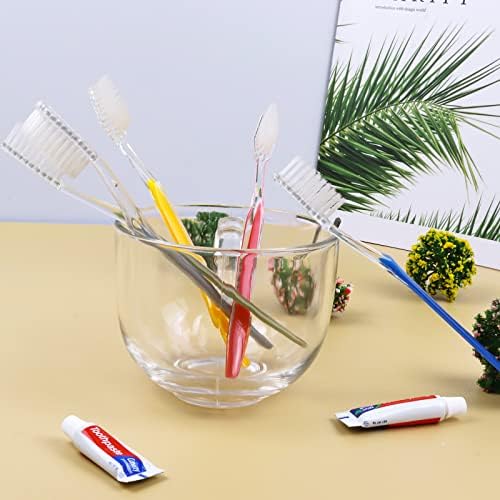 20pcs Disposable Toothbrushes with Toothpaste for Travel (Travel Friendly, Portable, Hygienic) | 20pcs Disposable Tooth