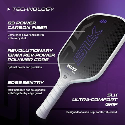 Selkirk Sport SLK Evo Pickleball Paddles for Power and Control Enthusiasts | Selkirk Sport SLK Evo Pickleball Paddles: