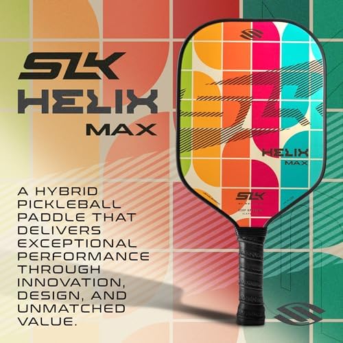 Thermoformed Carbon Fiber Pickleball Paddles for Unmatched Control | Selkirk Sport SLK Helix Pro Pickleball Paddle | Se