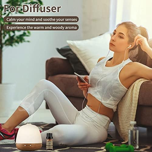 Yethious Pure Sandalwood Essential Oil for Aromatherapy & Diffuser - 10ML