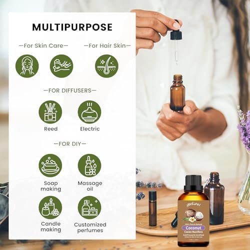 Yethious Pure Sandalwood Essential Oil for Aromatherapy & Diffuser - 10ML