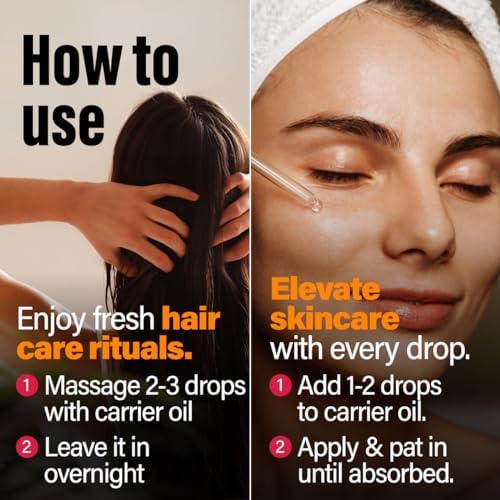 H'ana Sandalwood Essential Oil - 1.02 Fl Oz - for Hair and Skin, Aromatherapy, DIY Soap Making - ClimatePartner Certifie