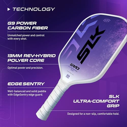 Selkirk Sport SLK Evo Pickleball Paddles for Power and Control Enthusiasts | Selkirk Sport SLK Evo Pickleball Paddles: