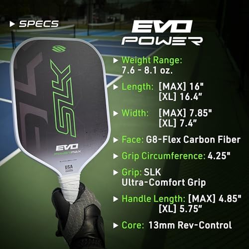 Selkirk Sport SLK Evo Pickleball Paddles for Power and Control Enthusiasts | Selkirk Sport SLK Evo Pickleball Paddles: