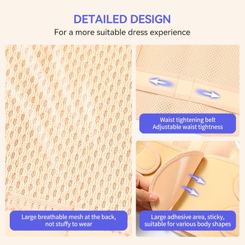 Fit Geno Back Brace Posture Corrector for Women and Men with Upper and Lower Back Pain Relief (black, Large) Fit Geno