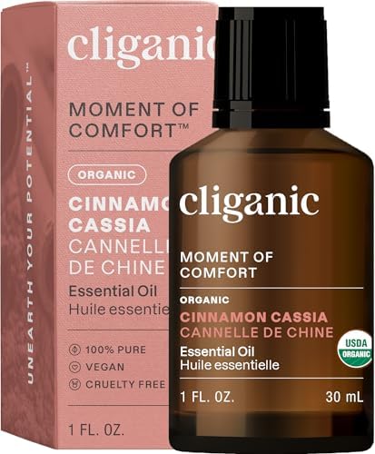 Cliganic Organic Frankincense Essential Oil - Boswellia Serrata, 100% Pure Natural Undiluted, for Stress Relief and Rela