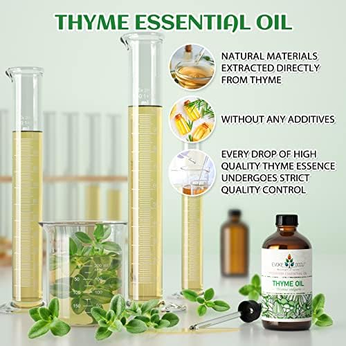 EVOKE OCCU Cinnamon Essential Oil and Thyme Essential Oil for Stress Relief - Perfect for Home Use - 4 Fl Oz EVOKE OCC