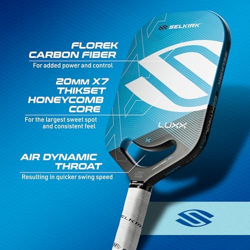Selkirk Sport LUXX Control Pickleball Paddle - Carbon Fiber Paddles for Unmatched Control and Added Power | Selkirk Spo