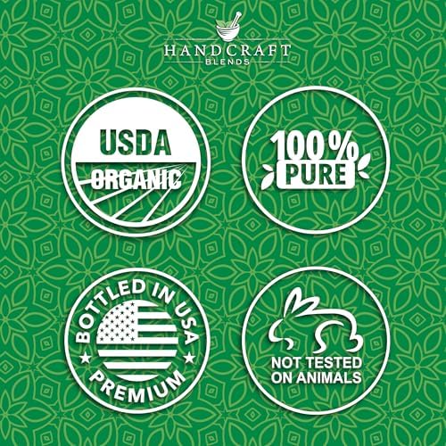 Handcraft Blends Organic Cedarwood Essential Oil - Premium Grade for Diffuser and Aromatherapy - USDA Organic - 1 Fl Oz