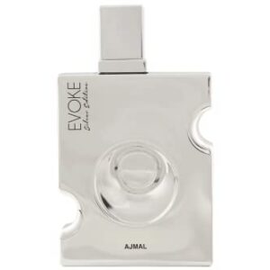 Ajmal Evoke Silver Edition Him EDP Long Lasting Woody Perfume for Men - 90ML Gift Set