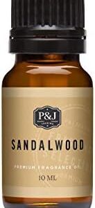 P&J Fragrance Oil Sandalwood 10ml for Candles & Soap Making Sellers | P&J Fragrance Oil Sandalwood 10ml Perfect for Dif
