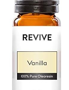 Revive Essential Oils Vanilla - 100% Pure Therapeutic Grade for Diffuser and Humidifier Users Aromatherapy Skin and Hair