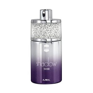 Ajmal Shadow Noir Fragrance, Men's, Daily Wear, Long Lasting Scent, |5 Ounce