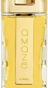 Ajmal Amaze Eau de Parfum for Women | Long-Lasting Woody-Leathery Oriental Fragrance | Luxury Dubai Craftsmanship | Ajm