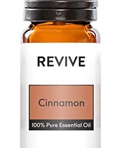 Revive Essential Oils Cinnamon Essential Oil - 100% Pure Therapeutic Grade for Aromatherapy and Massage