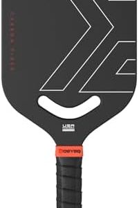 Carbon Fiber Pickleball Paddle for Increased Power and Ultimate Spin & Consistency | Professional Carbon Fiber Pickleba