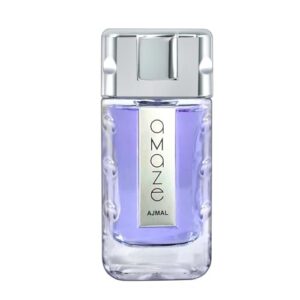 Ajmal Amaze Long Lasting Woody Citrus & Musky Cologne for Men – Premium Dubai Perfume – |4 fl oz (100 ml) Ajmal Amaze