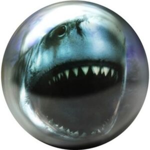 Shark Glow Viz-A-Ball Bowling Ball for Professional Bowlers in Night Game Lane Conditions | Shark Glow Viz-A-Ball Bowli