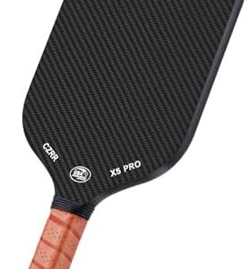 CZRR USA Approved Pickleball Paddle for Unmatched Control and Added Power Edgeless Design High Grit & Spin 16MM Polyprop