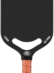 3K Carbon Fiber Pickleball Paddle for USA Players - USA Pickleball Approved, 16MM Polypropylene Honeycomb Core, Texture