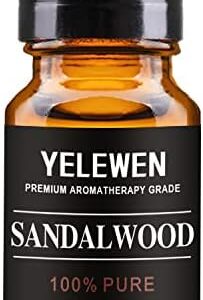 Pure Organic Sandalwood Essential Oils Aromatherapy Grade for Diffuser, Meditation, and Relaxation | Sandalwood Essent