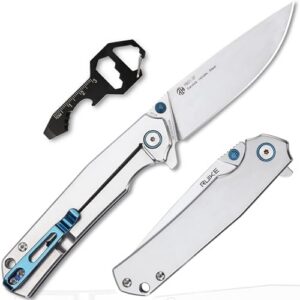 Ruike Tactical Folding Pocket Knife - Men's 14C28N Stainless Steel EDC Knife | Ruike Tactical Folding Pocket Knife - Fr