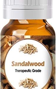100% Pure Sandalwood Essential Oil for Diffuser & Reed Diffusers (10ml) | Sandalwood Essential Oil for Diffuser & Reed