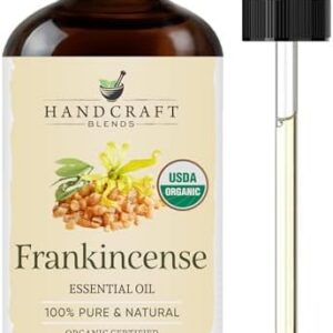 Organic Handcraft Blends Frankincense Essential Oil - 1 Fl Oz - Pure and Natural for Diffuser and Aromatherapy - Premium