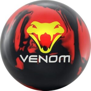 Motiv Lethal Venom Bowling Ball for Professionals on League Nights | Motiv Lethal Venom Bowling Ball Heavy-Duty Core De