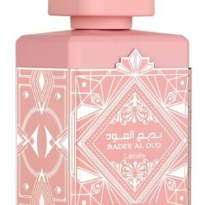 Lattafa Bade'e Al Oud Noble Blush Unisex Eau De Parfum Spray for All |4 Ounce / 100 Ml Lattafa Bade'e Al Oud Noble Blu