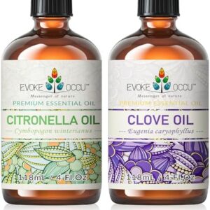 Evoke Occu Citronella and Clove Essential Oil - Natural Bug Repellent for Families in Outdoor Activities | Evoke Occu C