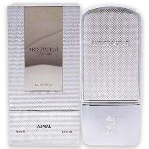 Ajmal Aristocrat Platinum Men Fragrance EDP Spray for Men | Ajmal Aristocrat Platinum Men Perfume |5 oz EDP | Ajmal Ari