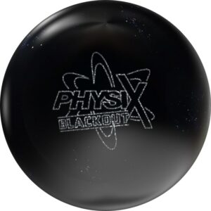 Storm Physix Blackout Bowling Ball for Professional Bowlers in Heavy Weight, Urethane Coverstock - Perfect for Lanes wi