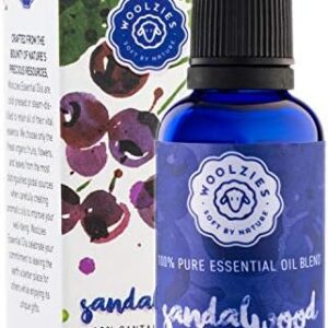 Woolzies Sandalwood Blend Essential Oils for Aromatherapy and Diffuser Use | Woolzies Sandalwood Blend Essential Oils f